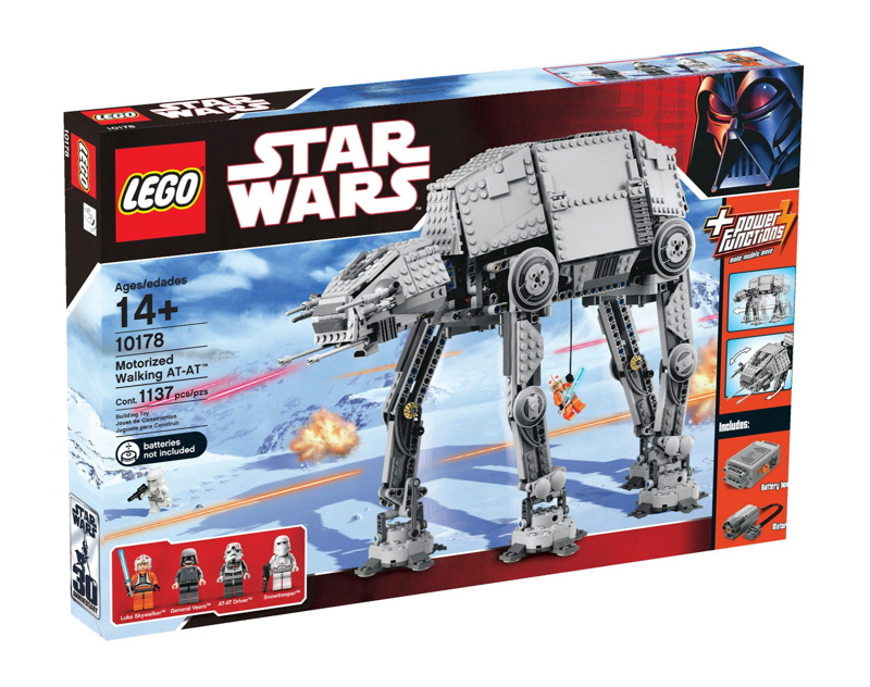 Illustration for article titled Star Wars AT-AT Made of LEGO, Motorized for Your Amusement
